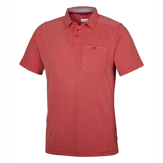 Polo Shirt Columbia Sun Ridge II Novelty Super Sonic