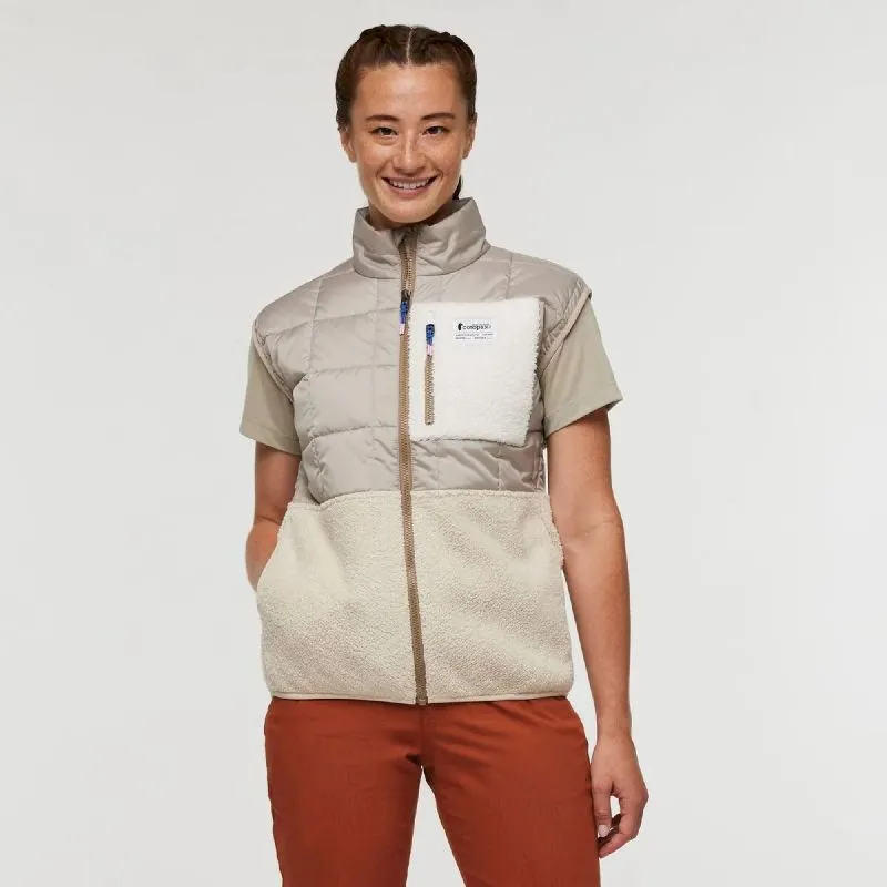 Trico Hybrid Vest - Fleece vest - Women's