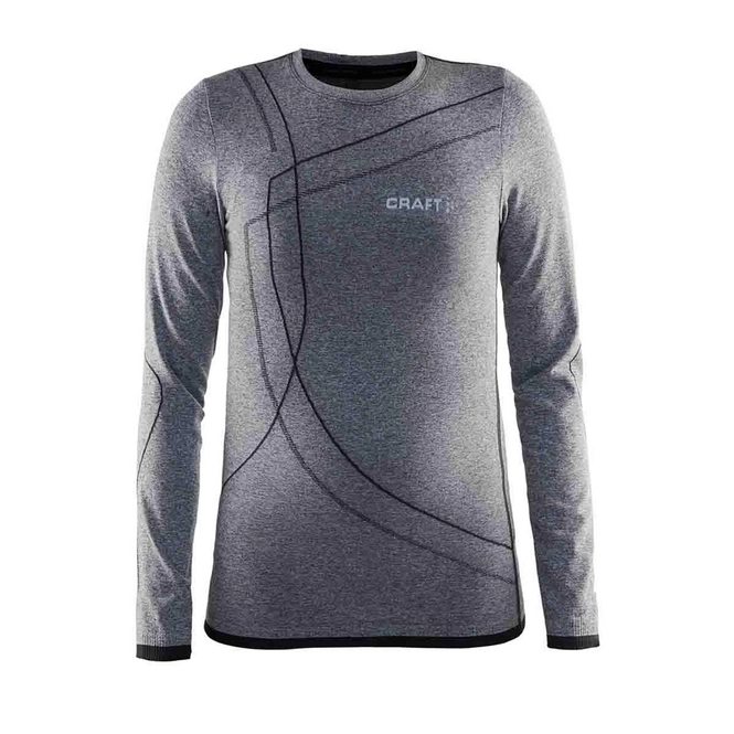 Long Sleeve T-Shirt Craft Active Comfort RN Junior Black