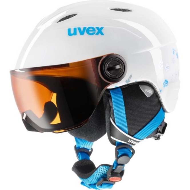 Ski Helmet Uvex Visor White (Kids)