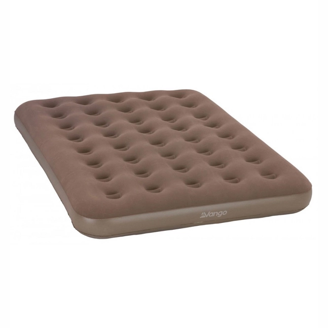 Air Mattress Vango Double Flocked Airbed Nutmeg