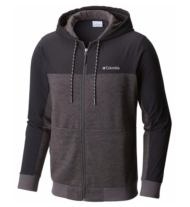 Fleece Jacket Columbia Lost Lager Hoodie Shark Black