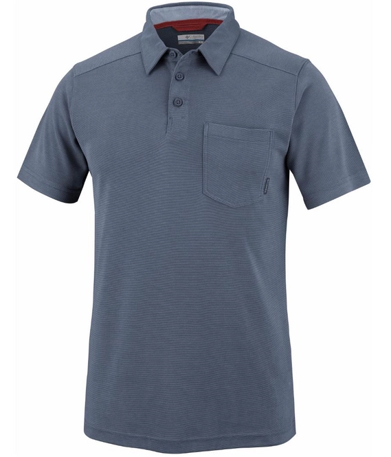 Polo Shirt Columbia Sun Ridge II Novelty India Ink