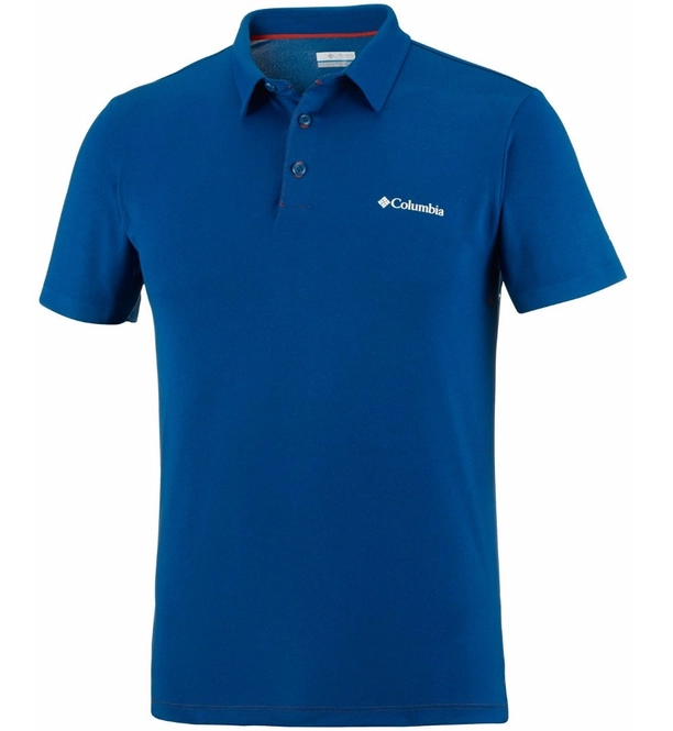 Polo Shirt Columbia Triple Canyon Tech Marine Blue