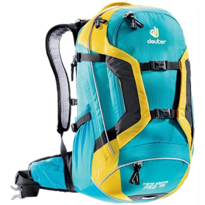 Backpack deuter Trans Alpine Pro 28 Petrol Lemon
