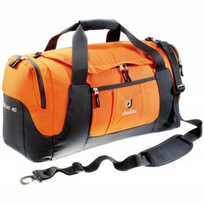 Travel Bag deuter Relay 40 Orange Black