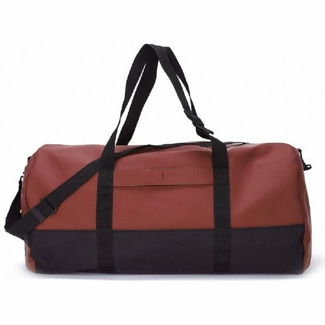 Holdall RAINS Travel Duffel Scarlet