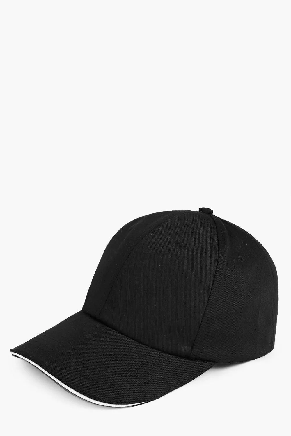 Black Plain Baseball Cap