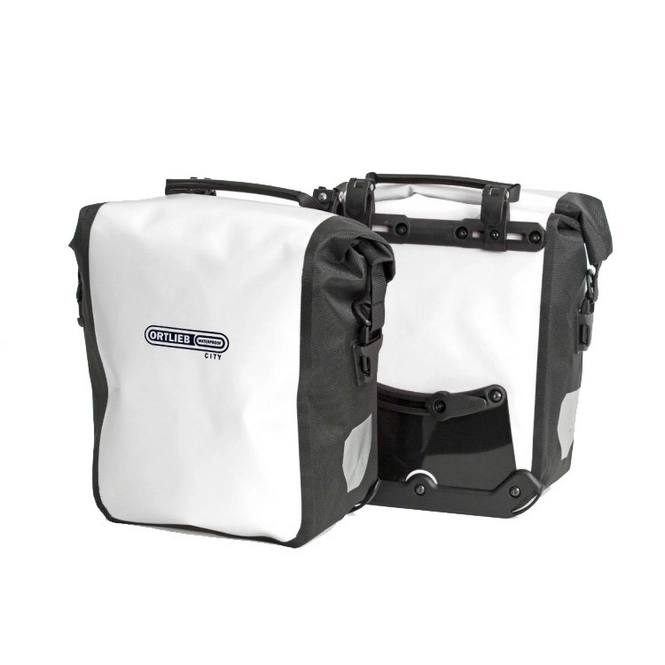 Pannier Ortlieb Sport-Roller City (Pair) White Black