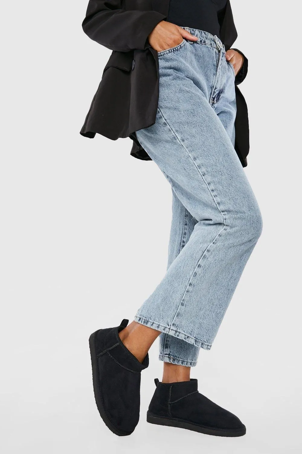 Ultra Mini Faux Fur Lined Boots