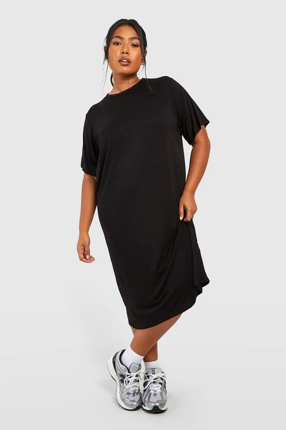 Plus T-Shirt Midi Dress