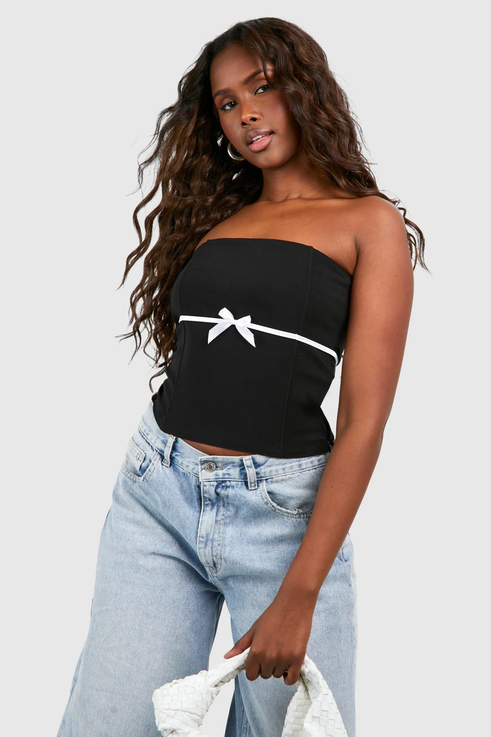 Bengaline Bow Waist Corset