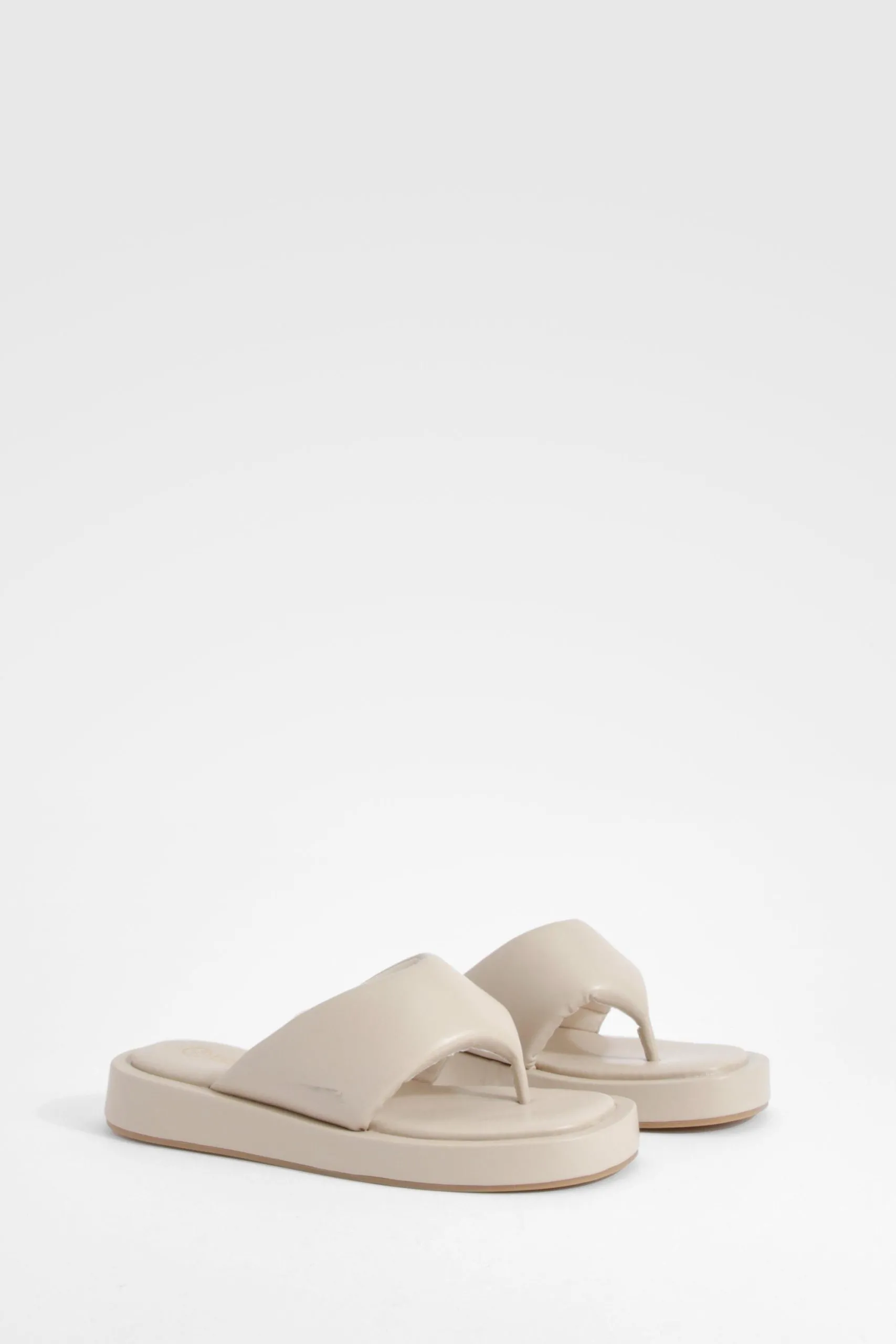 Chunky Padded Flip Flop Sandals