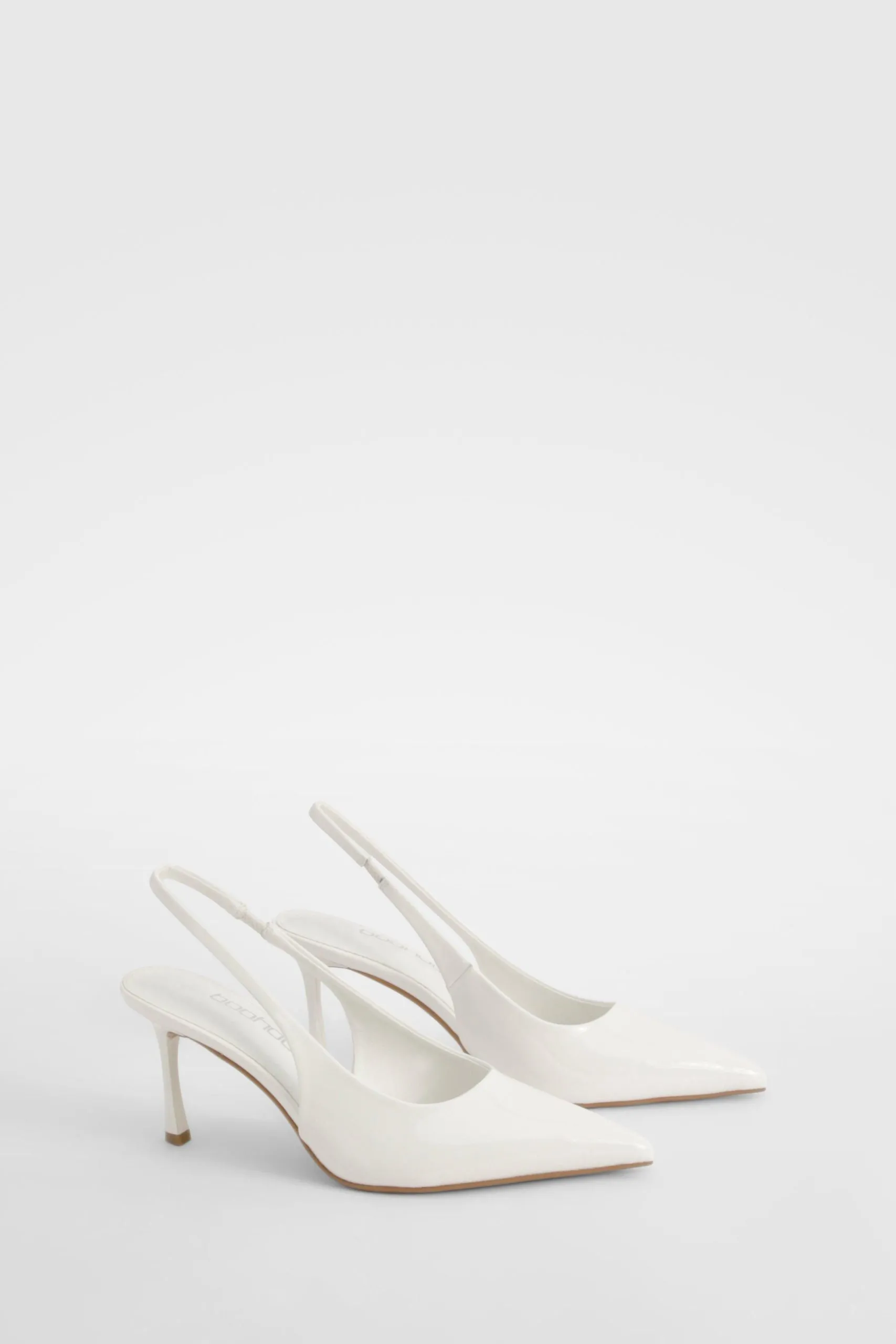 Wide Fit Slingback Court Shoe