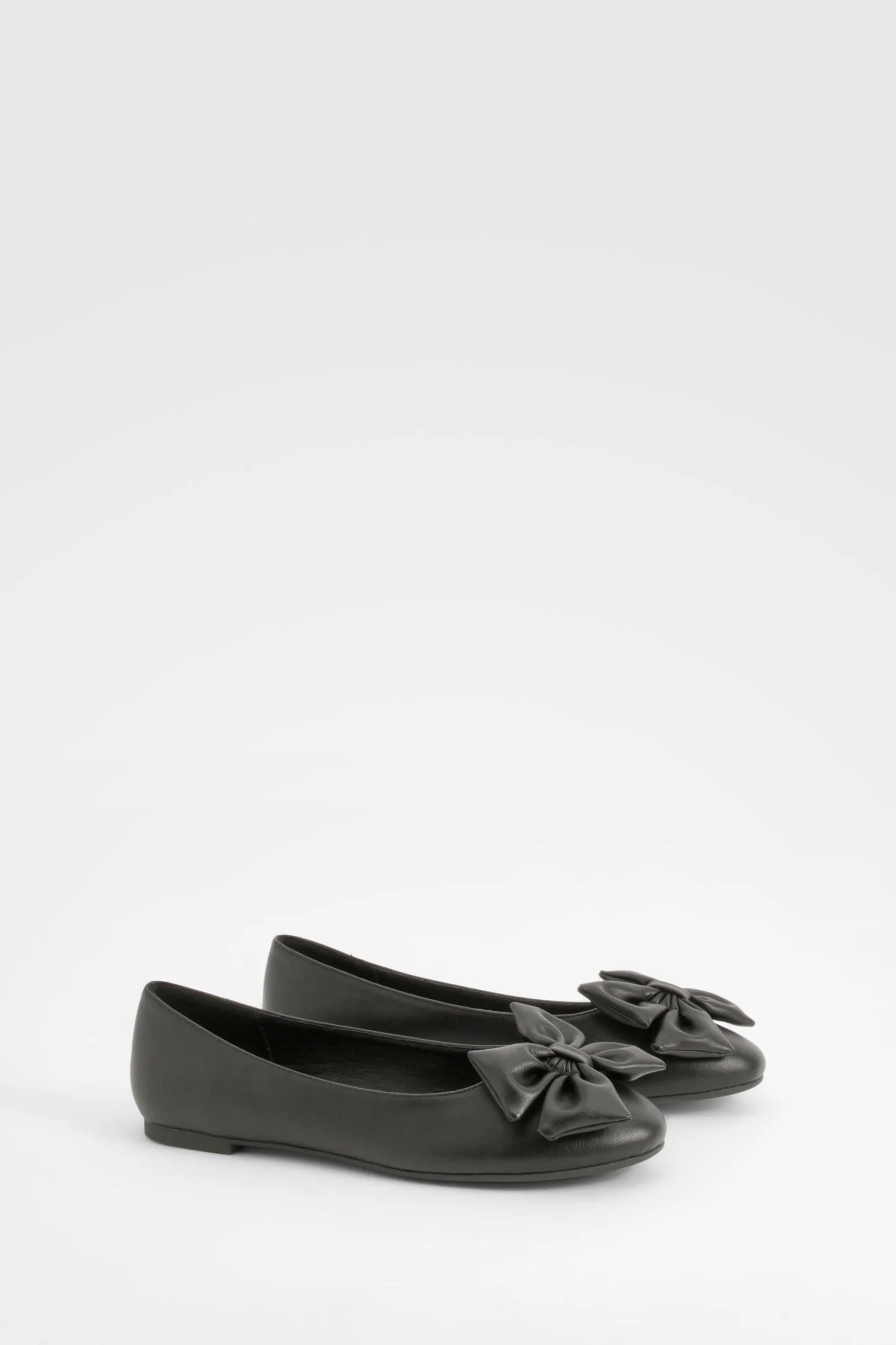 Bow Round Toe Ballerina