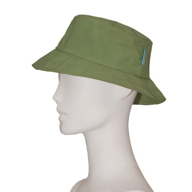Rain Hat Happy Rainy Days Foldable Olivia Olive