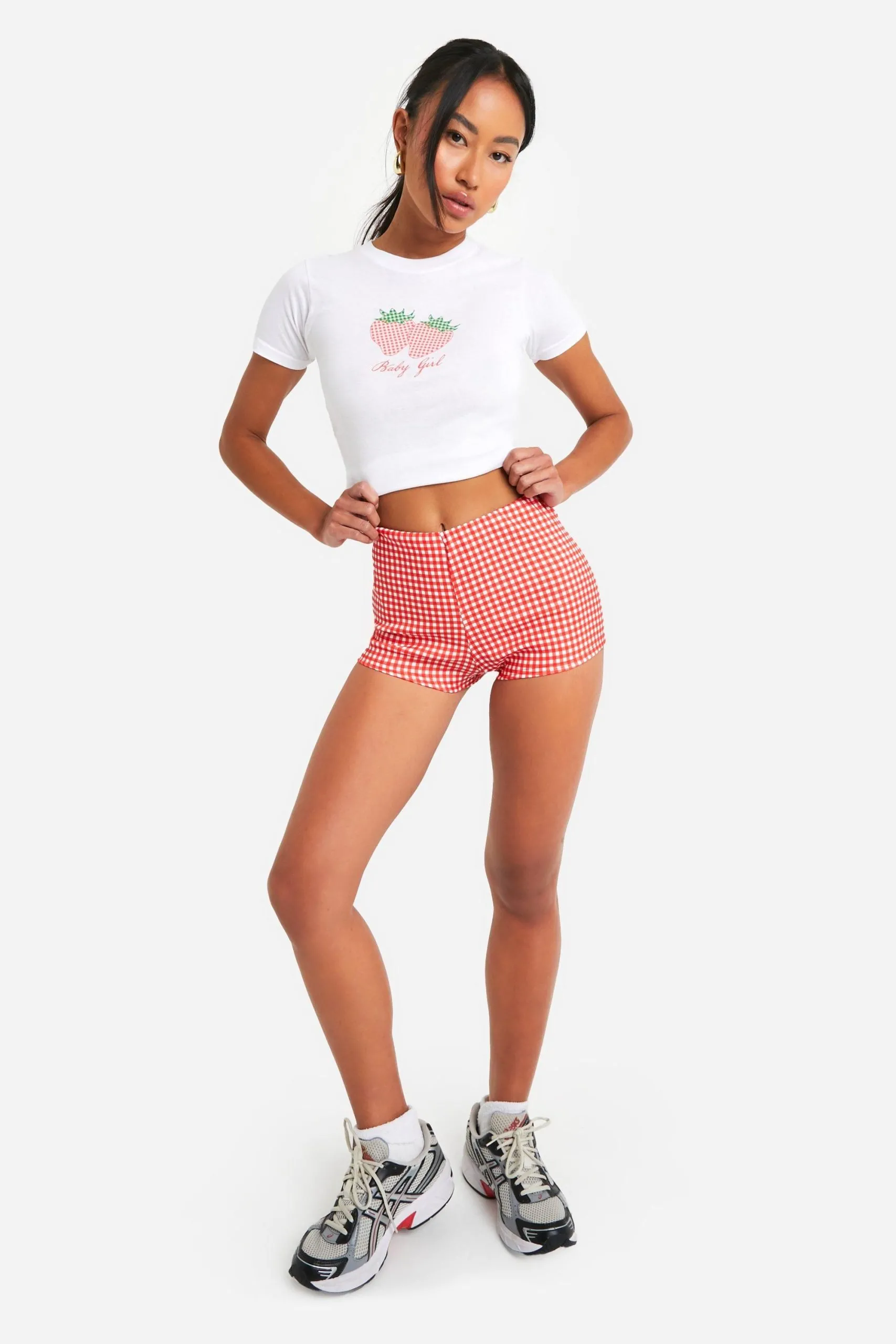 Bengaline Gingham Booty Short