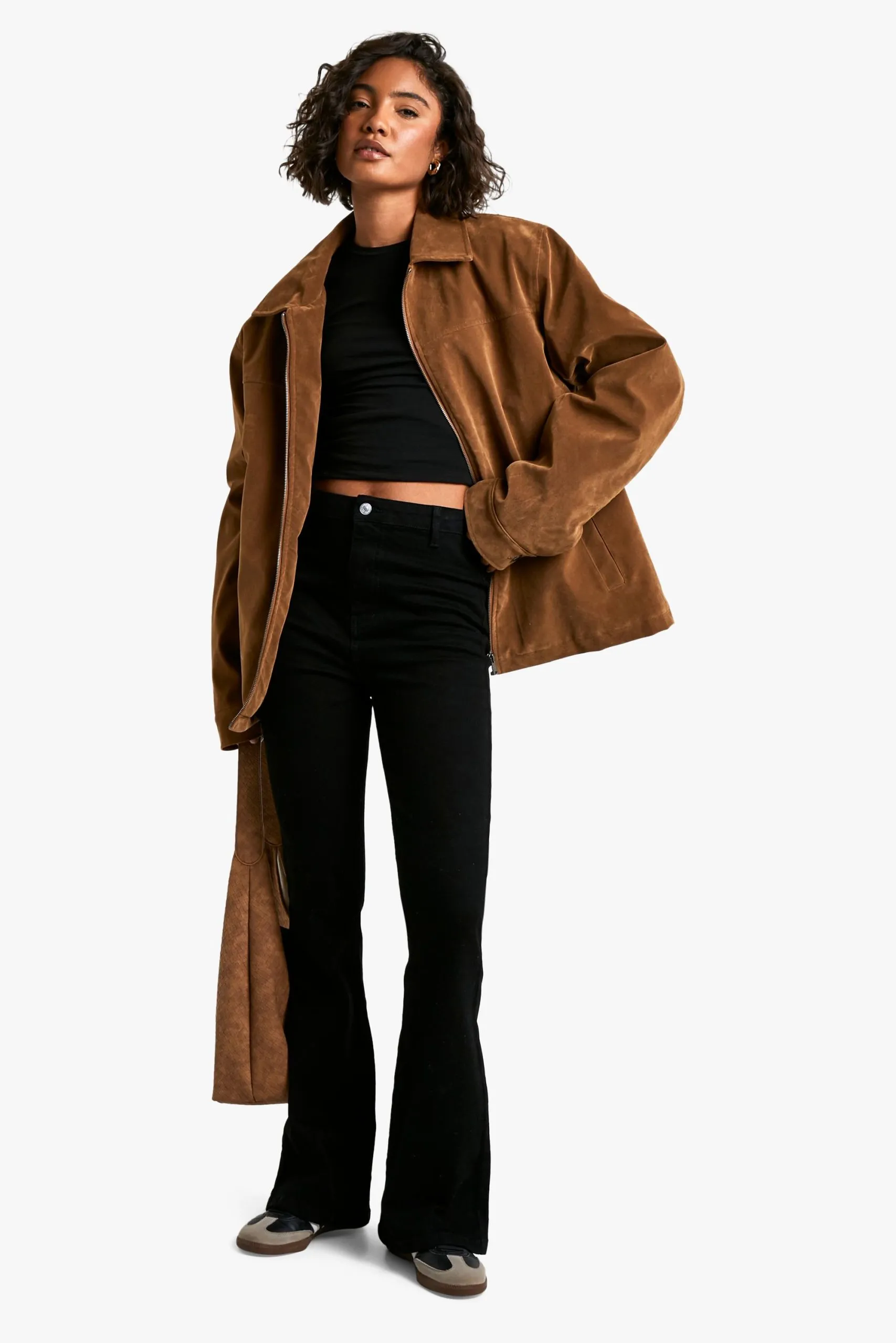 Tall 34" Butt Shaper High Rise Skinny Flared Jean