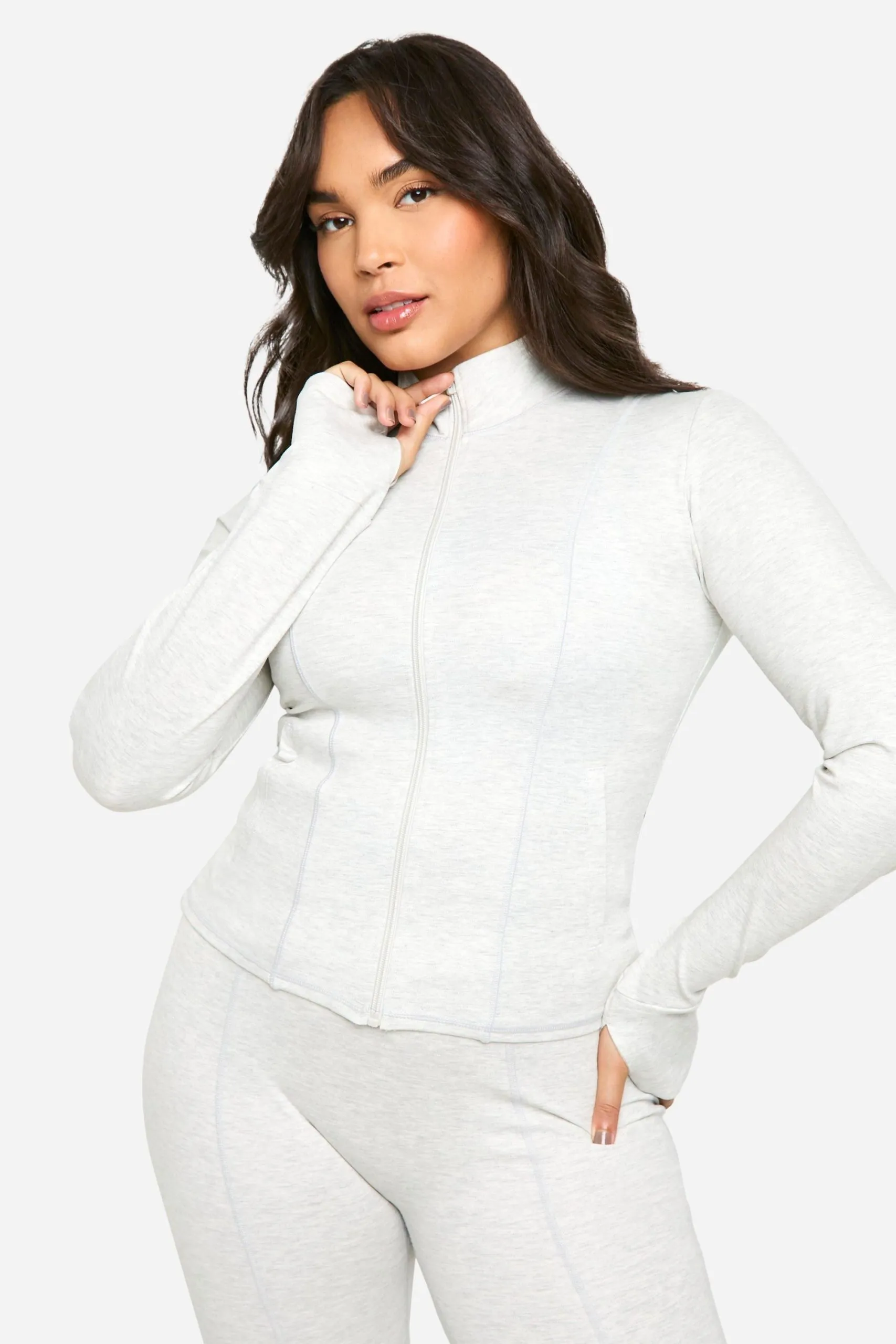 Plus DSGN Studio Ultra Sculpt Zip Through Jacket