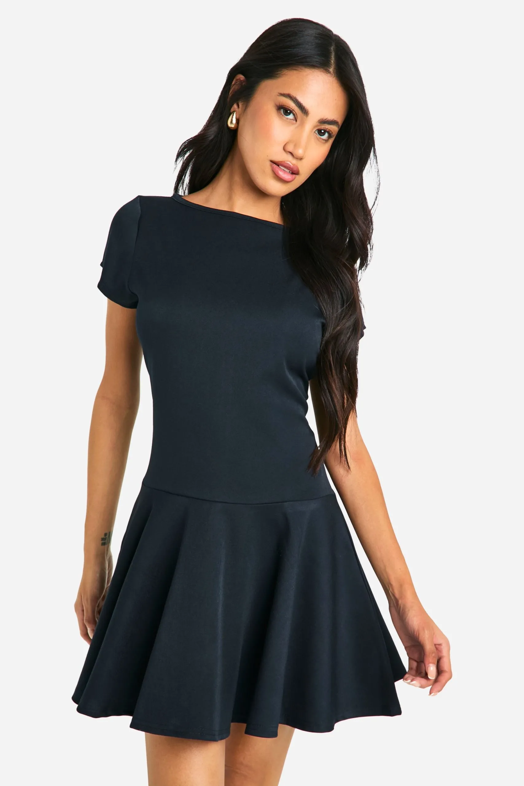 Skater A Line Mini Dress