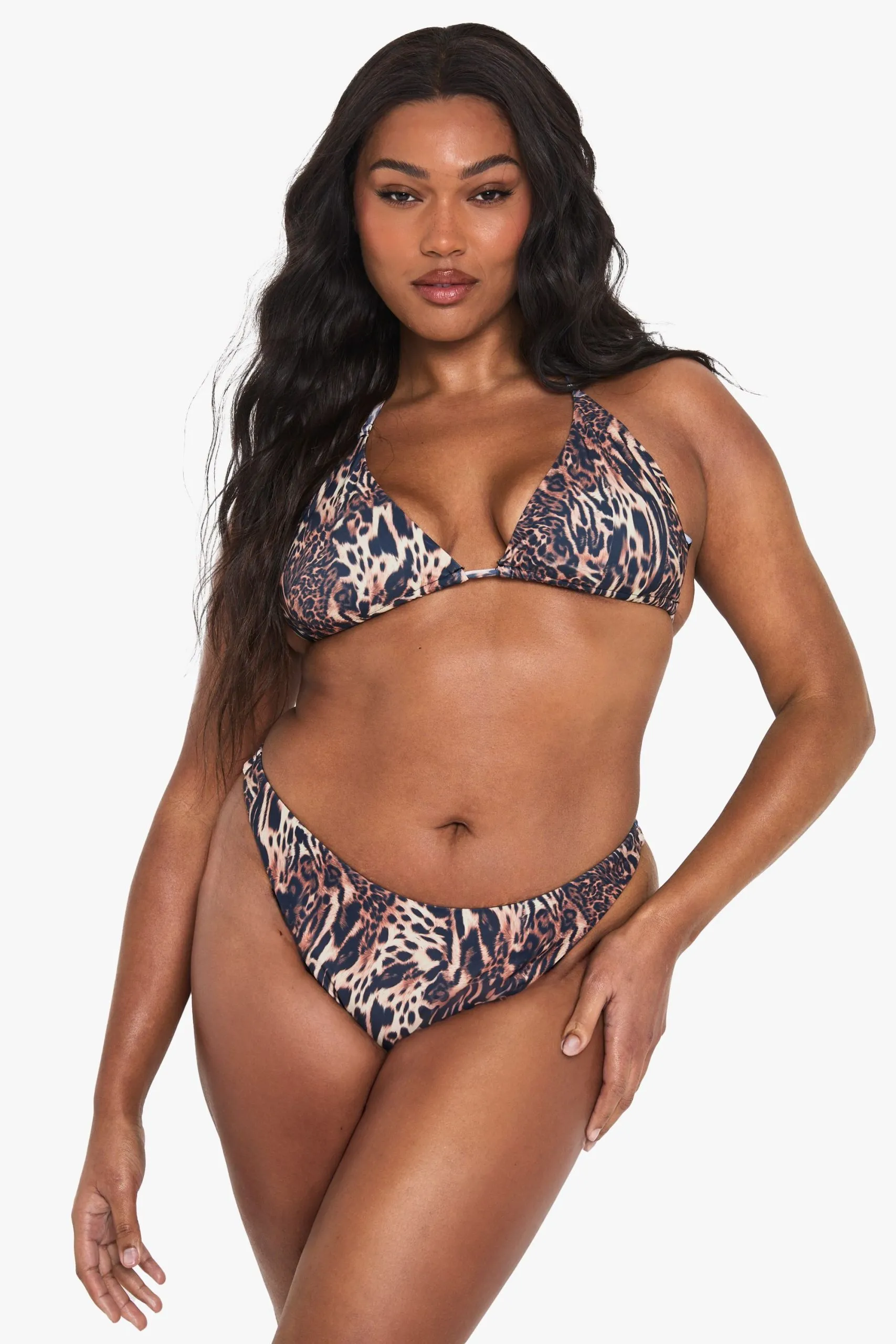 Plus Swimwear Essentials Thong Brief