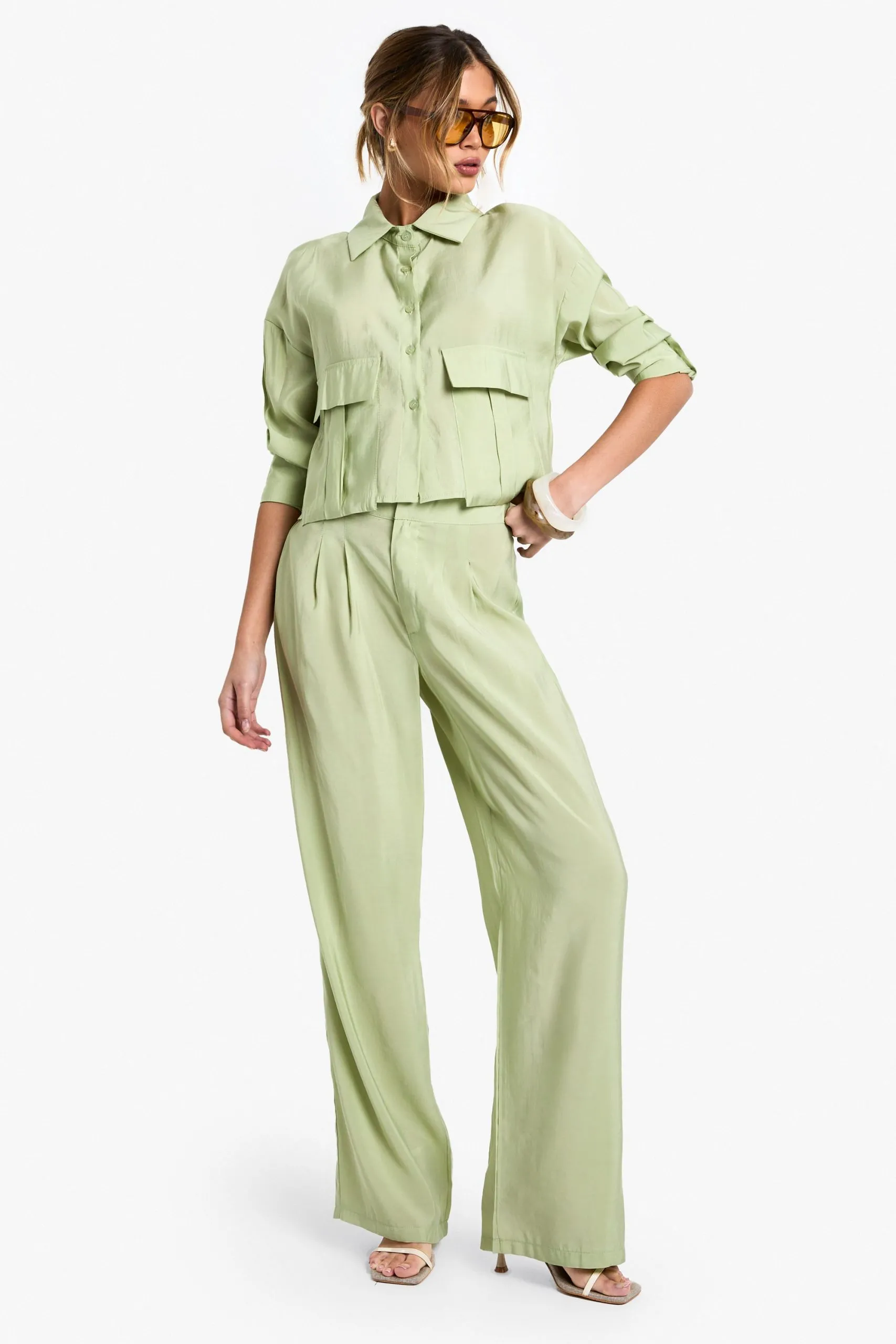 Fluid Tailored Trousers