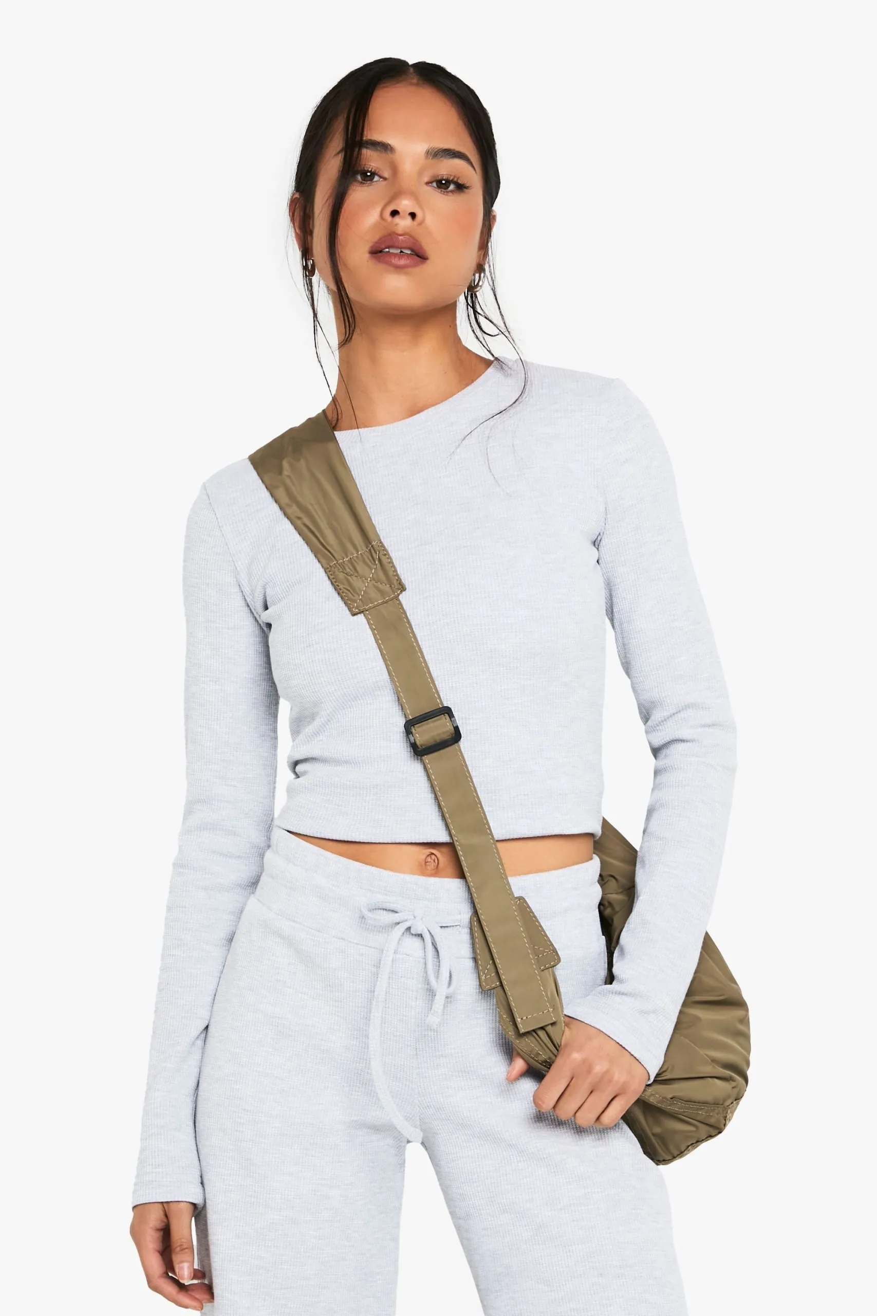 Waffle Long Sleeve Top