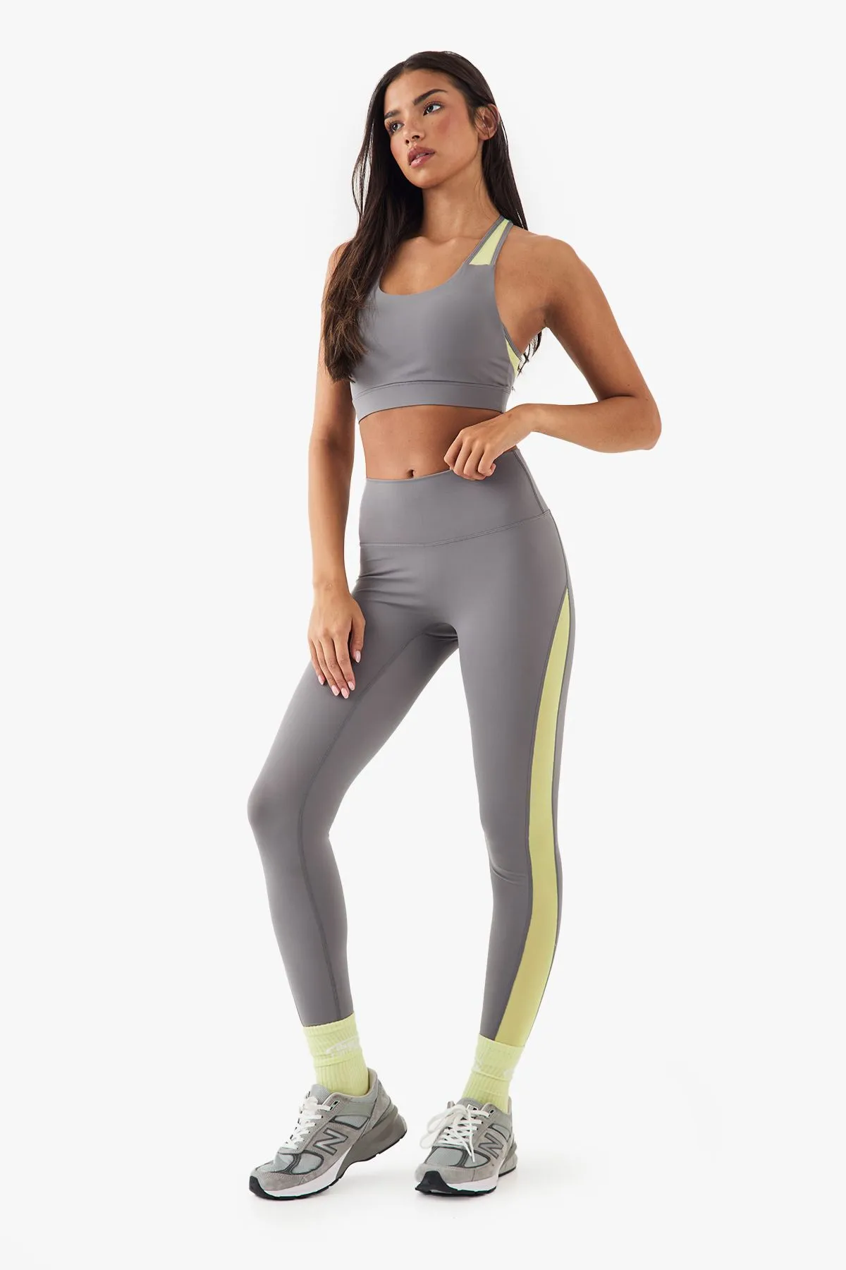DSGN Studio Mesh Panel Leggings