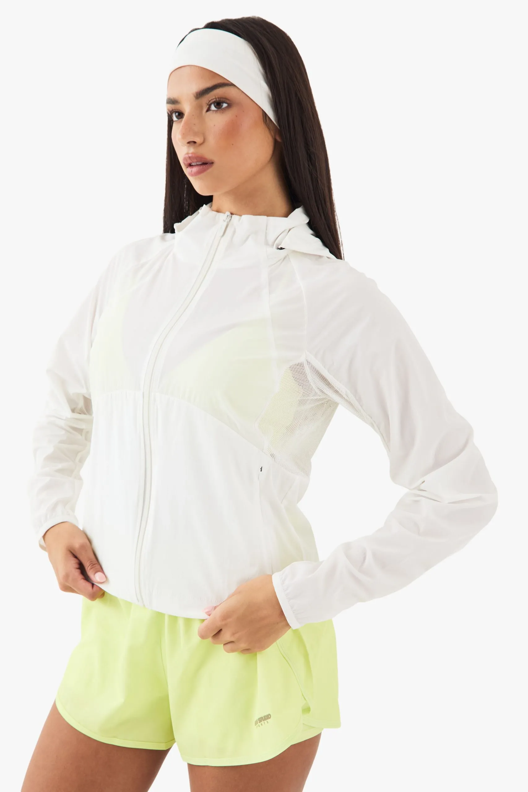 DSGN Studio Light Weight Mesh Panel Running Jacket