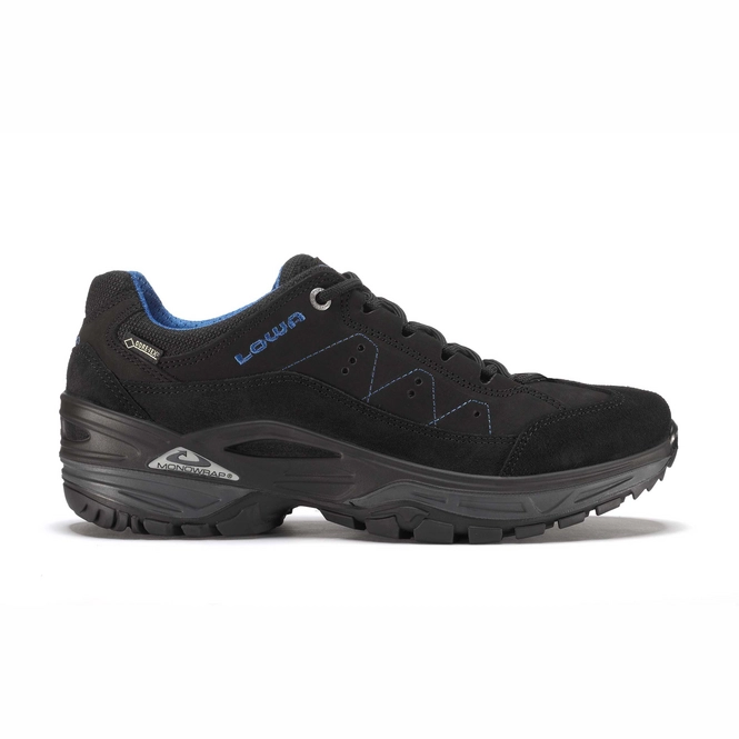 Walking Shoe Lowa Toro Ii Gtx Lo Black Blue