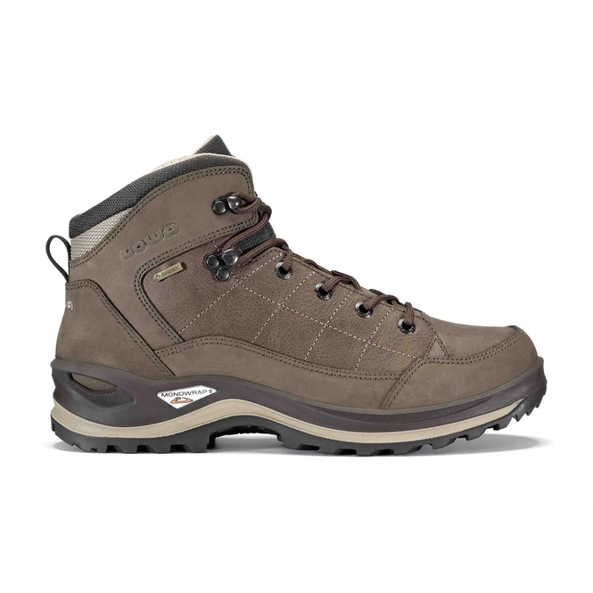 Walking Shoe Lowa Bormio GTX Qc Brown Sand