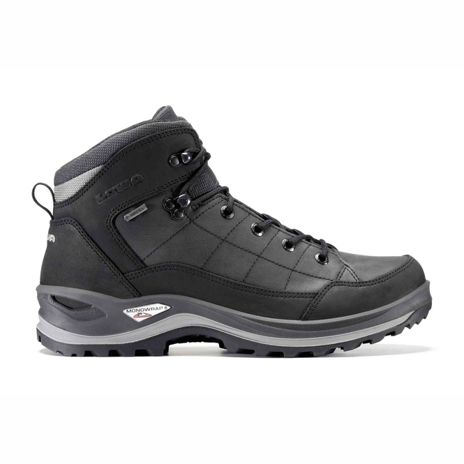 Walking Shoe Lowa Bormio GTX Qc Black Anthracite