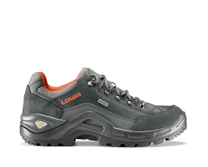 Walking Shoe Lowa Renegade II GTX Lo Grey Rust