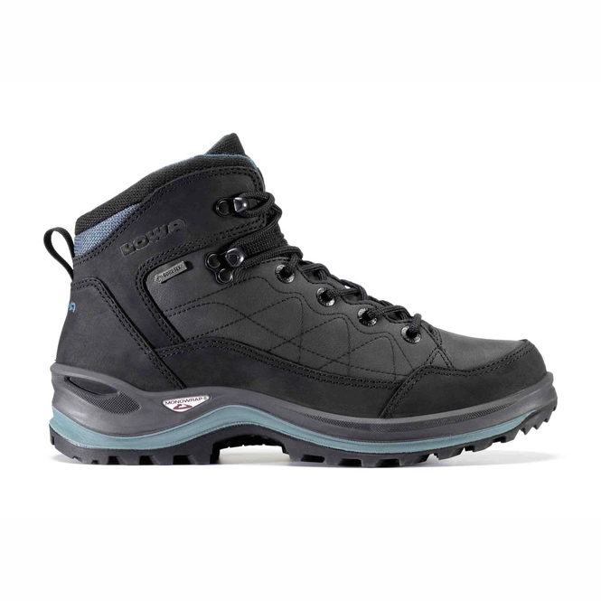 Walking Shoe Lowa Bormio GTX Qc Ws Black Petrol