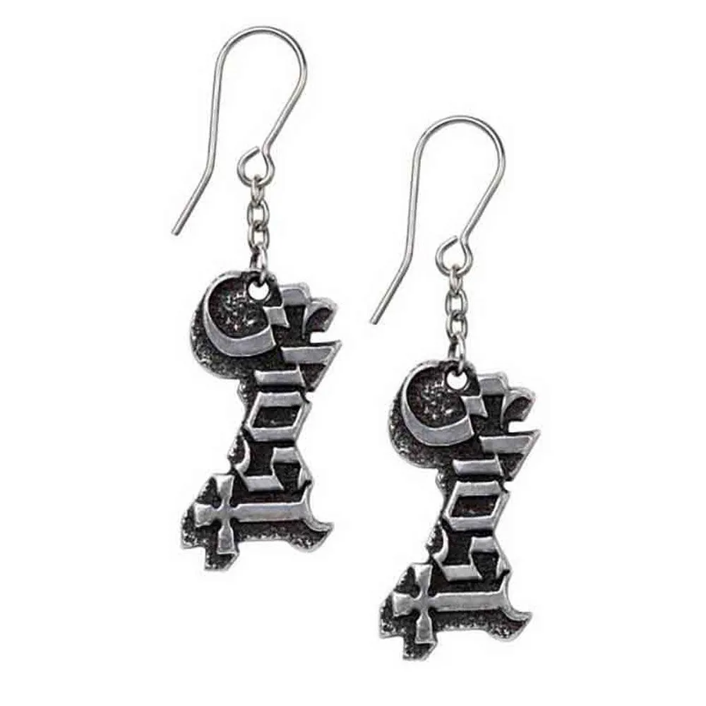 Papa Band Logo Earrings