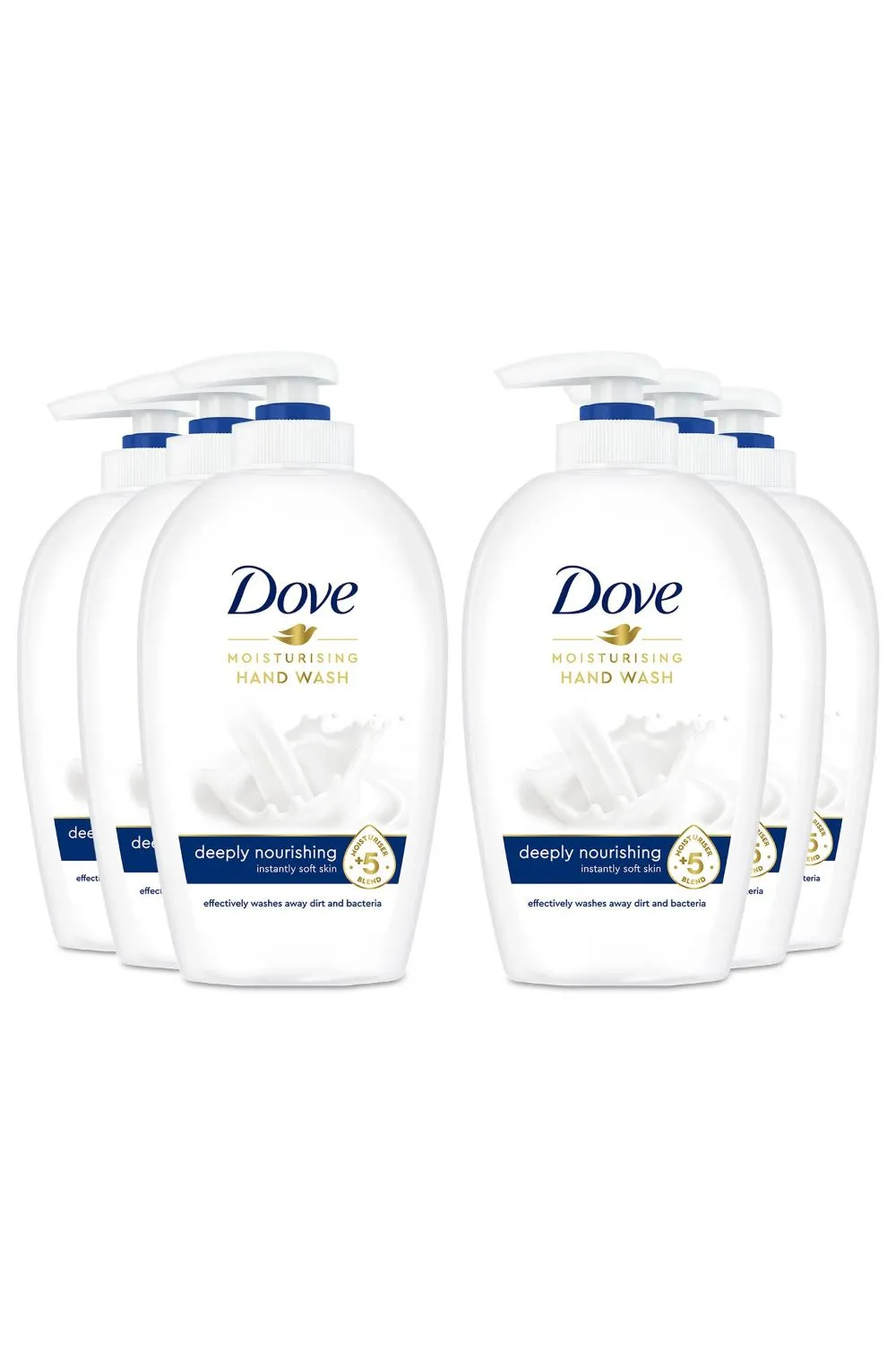 Moisturising 'Hand Wash', Deeply Nourishing, 6x250ml