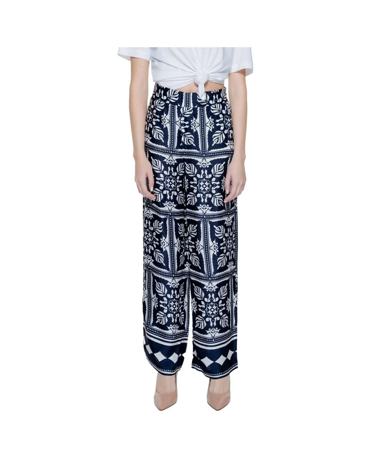 Wide Leg Pants Model ST14425000010RO- Blue Jeans