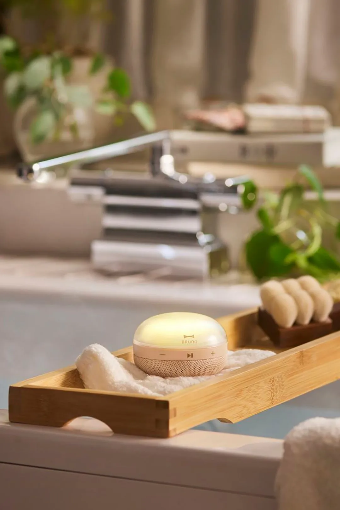 Bluetooth Speaker & Light (Grey)