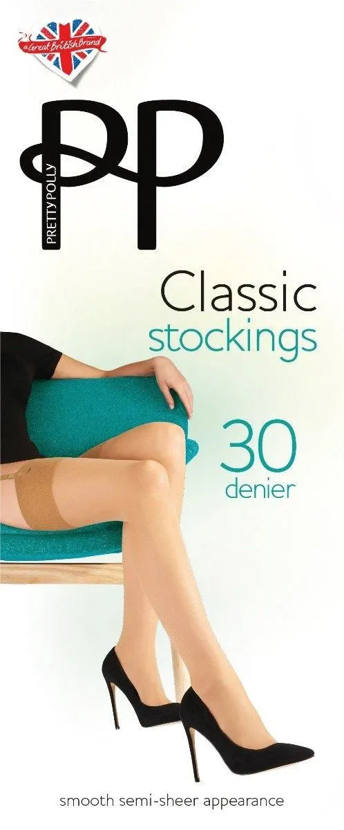 Classic 30 Denier Classic Stockings - Nude