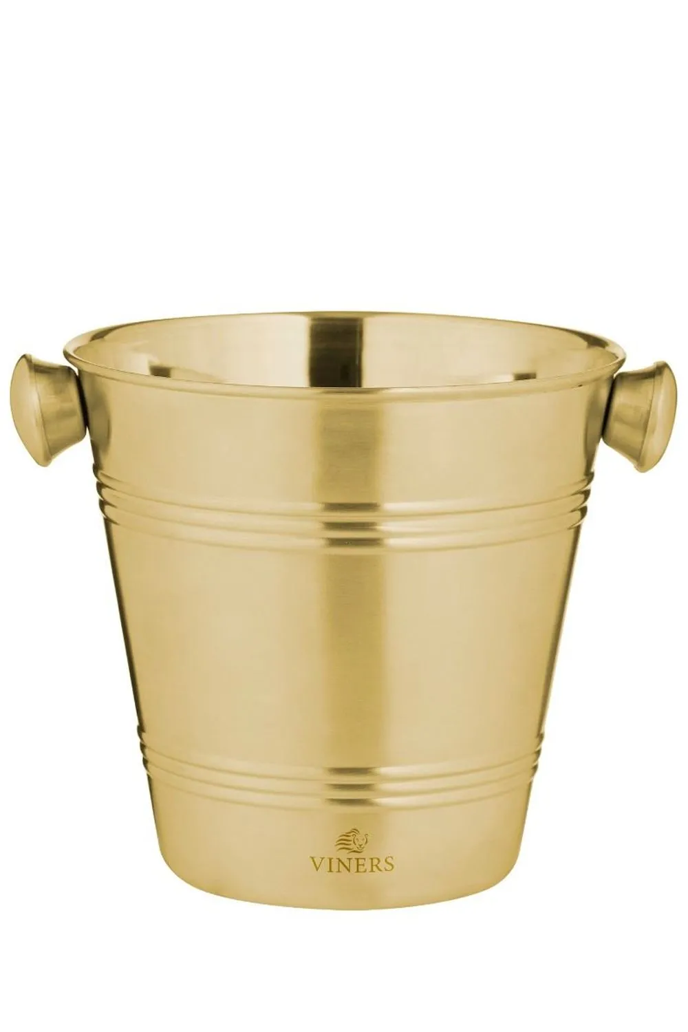 Barware Single Wall Ice Bucket 1L Gold