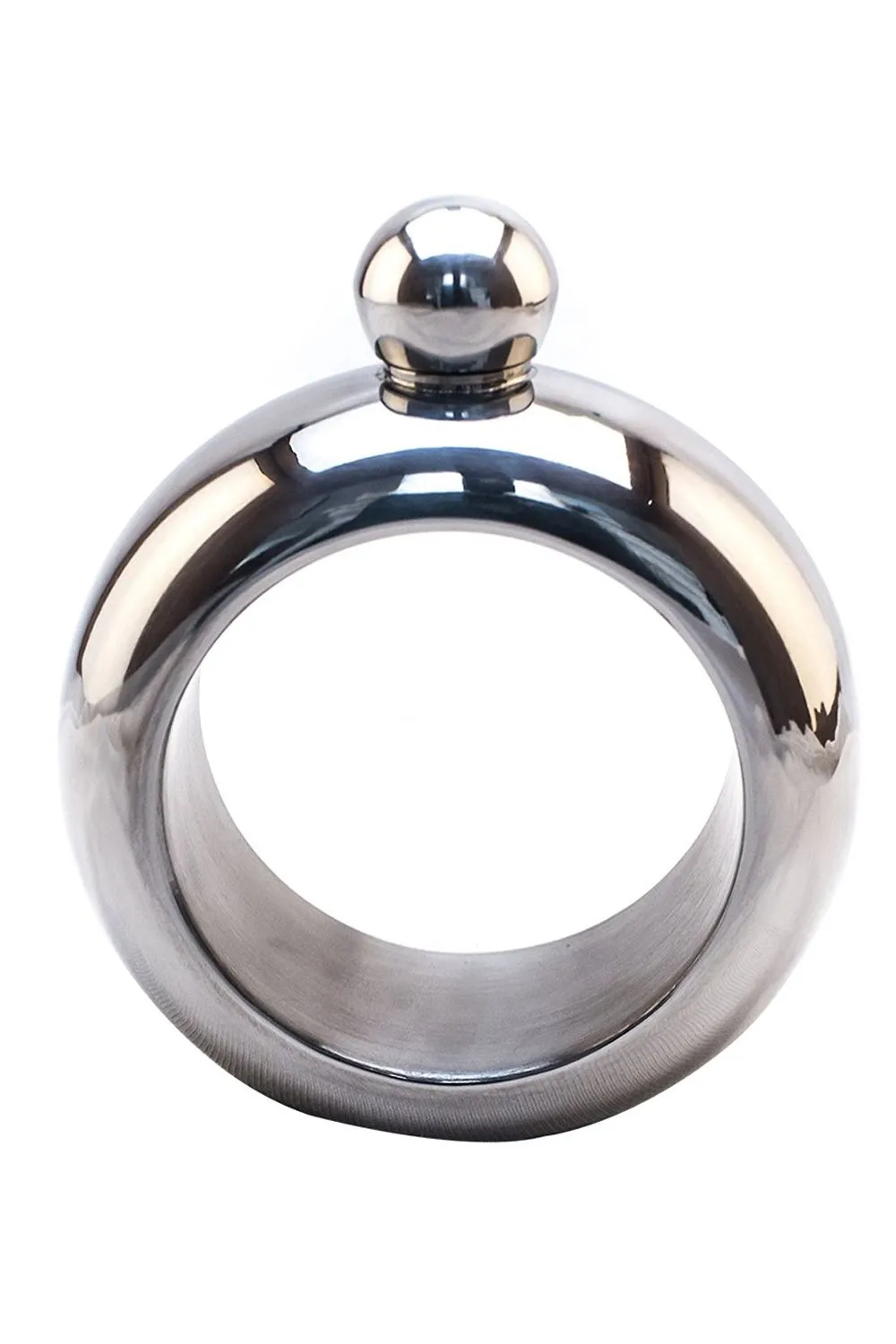 Mixology Bangle Hip Flask Stainless Steel