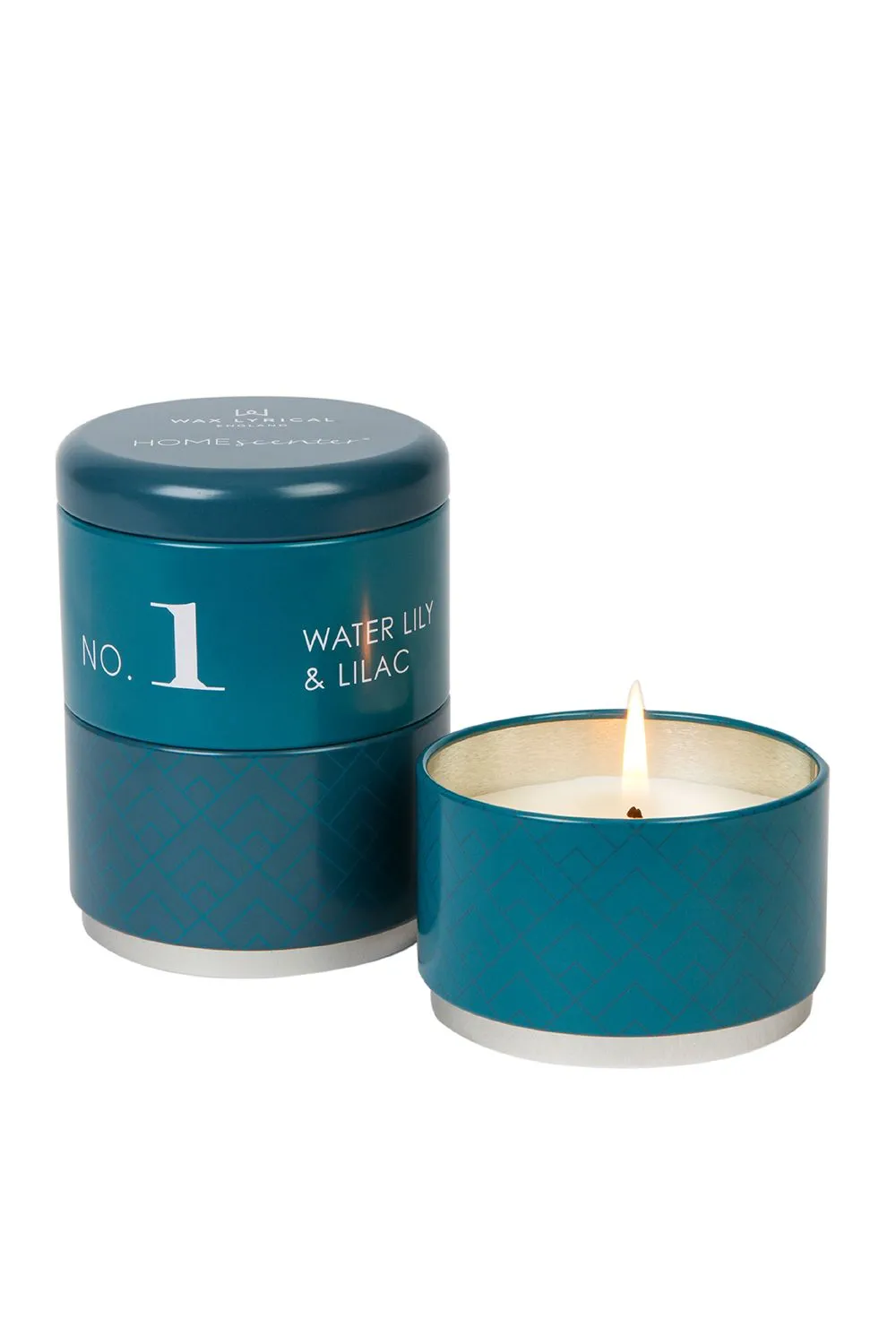 Water Lily & Lilac Set of 3 Stacking Tins