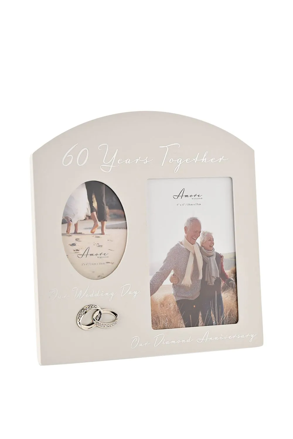 Arched Double Frame - 60th Anniversary