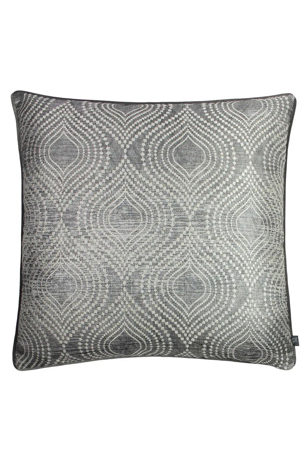 Radiance Jacquard Piped Cushion