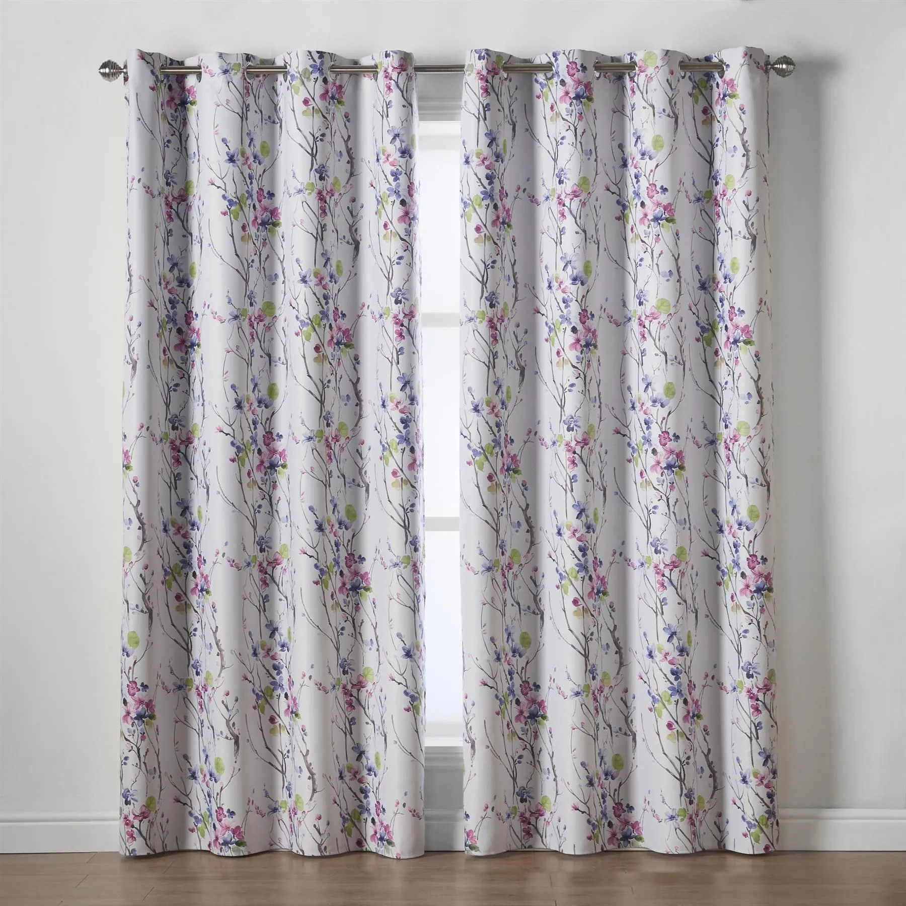 Sakura Blockout Curtains Multi Eyelet Header Thermal