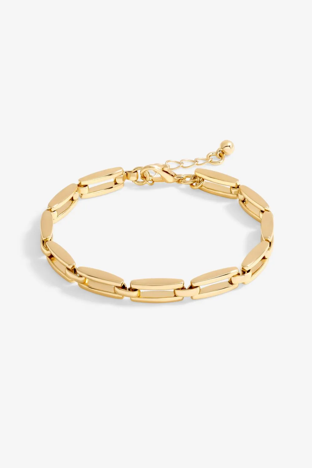 Gold Plated Chain Link Bracelet