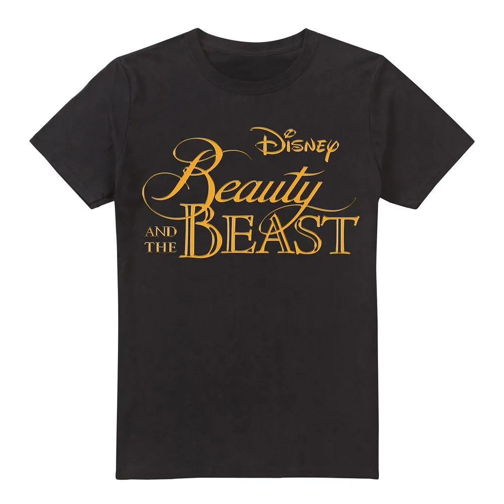 Beauty And The Beast Logo T-Shirt Black