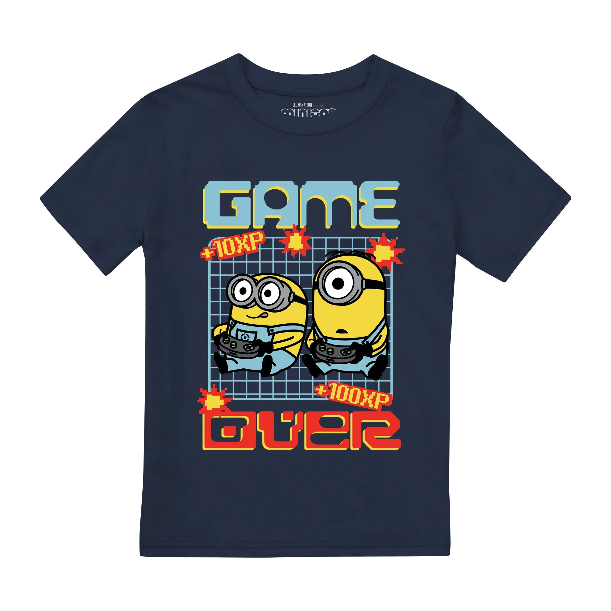 Minions Game Over T-Shirt Navy