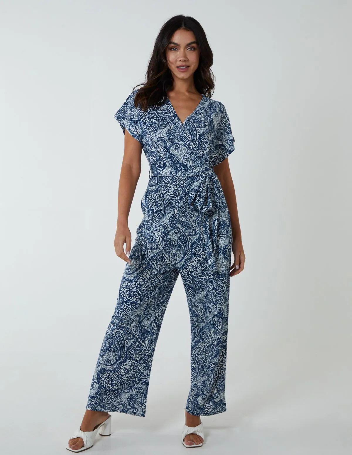 Wrap Front Jumpsuit