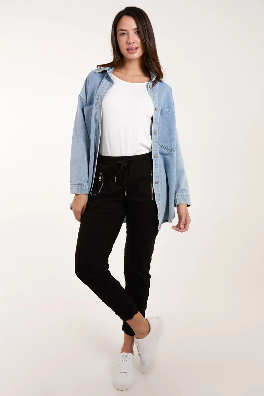 Zip Drawstring Trouser